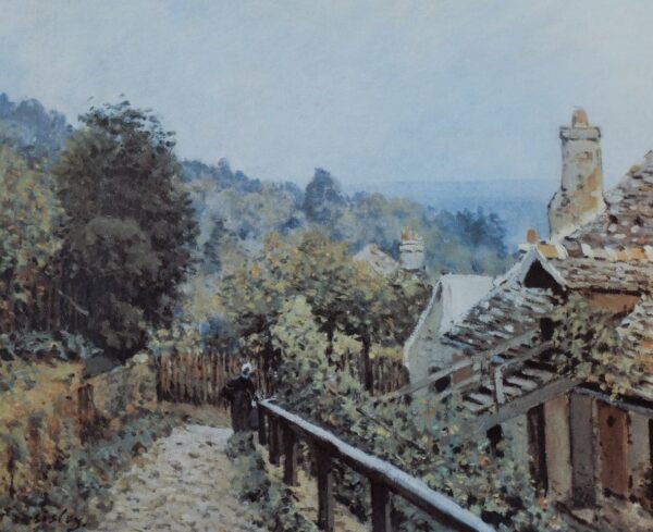 Sentier de la Mi-cote, Louveciennes – Alfred Sisley Alfred Sisley 85x75