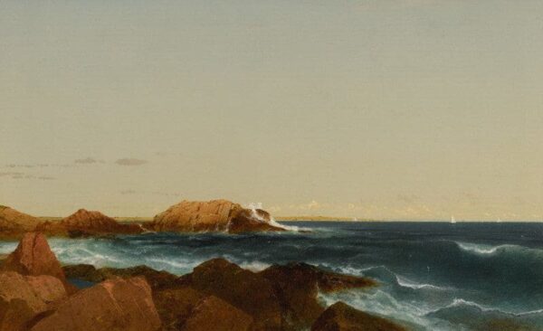 Scène marine – John Frederick Kensett John Frederick Kensett 105x70