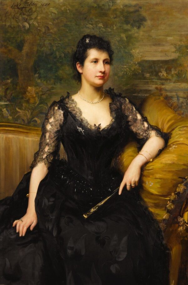 Madame Robert Borwick – Luke Fildes Luke Fildes 70x105