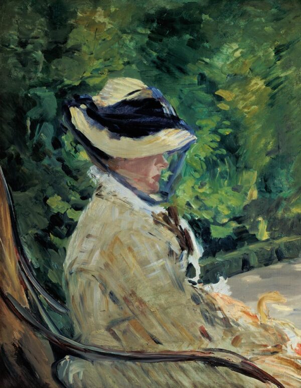 Madame Manet à Bellevue – Edouard Manet Édouard Manet