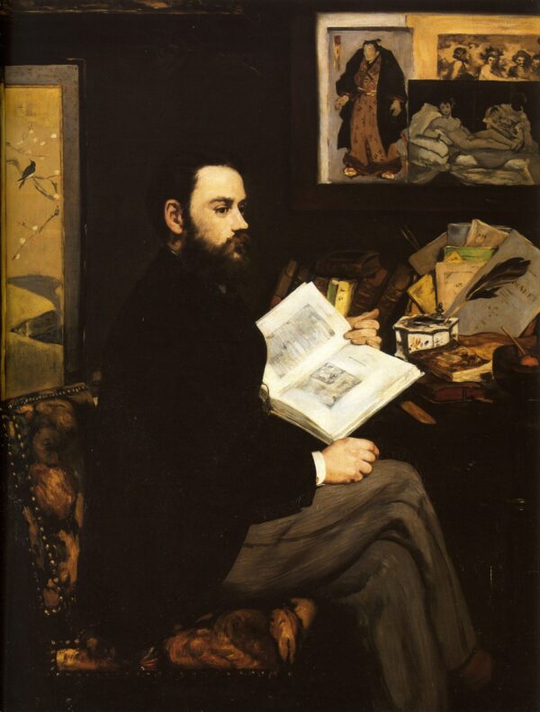 Portrait d’Émile Zola – Edouard Manet Édouard Manet