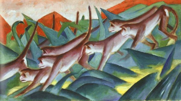 Frise des singes – Franz Marc Franz Marc Franz Marc