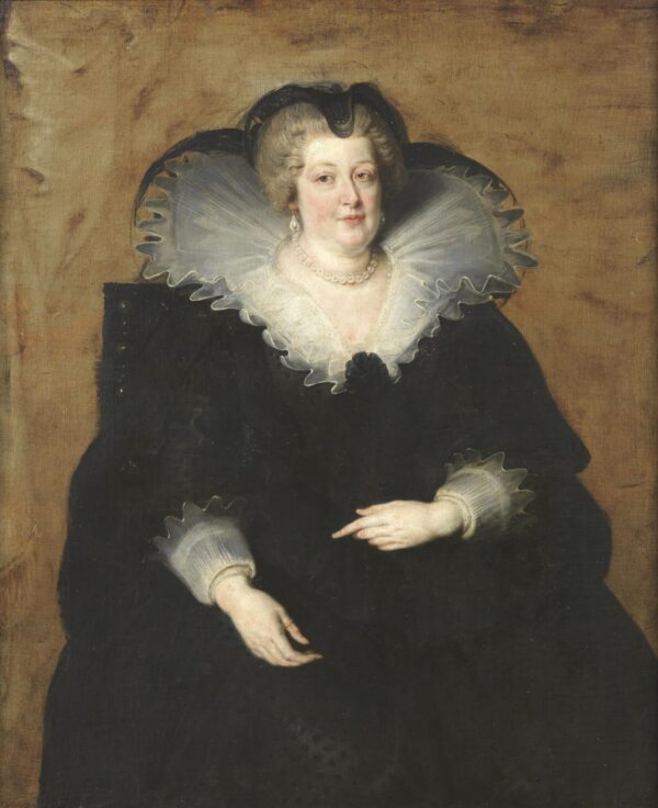 Portrait de Marie de Médici – Peter Paul Rubens Peter Paul Rubens 70x85