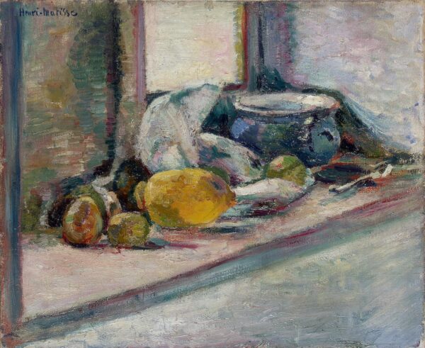 Pot bleu et citron – Matisse Henri Matisse 85x75