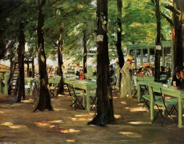 Restaurant De Oude Vink  » dans souffrir – Max Liebermann Max Liebermann 85x75