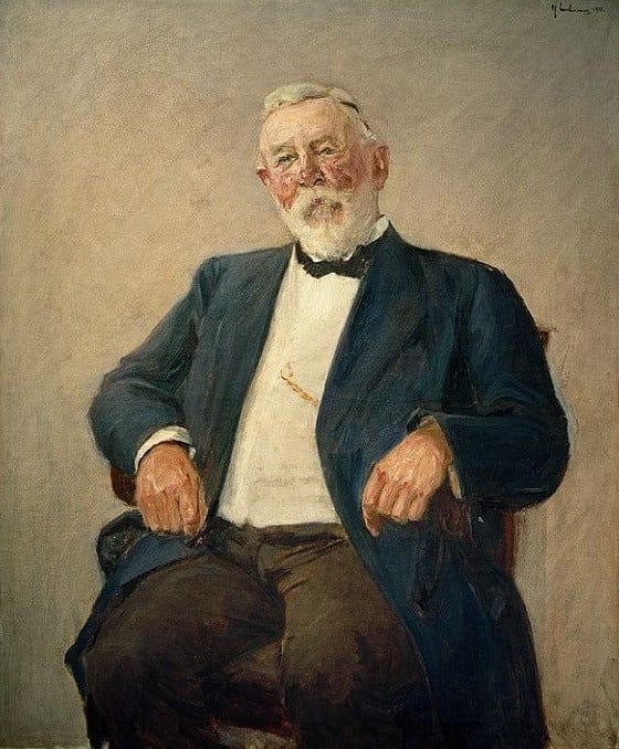 Portrait de l’architecte Friedrich Kuhnt – Max Liebermann Max Liebermann 70x85