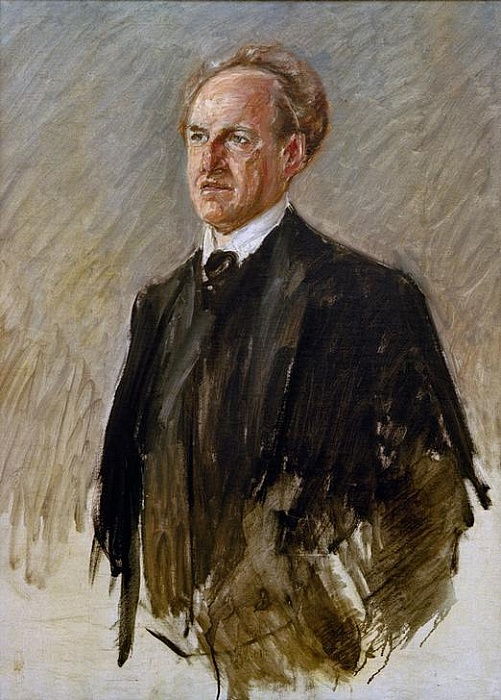 Portrait de Gerhart Hauptmann – Max Liebermann Max Liebermann 70x105