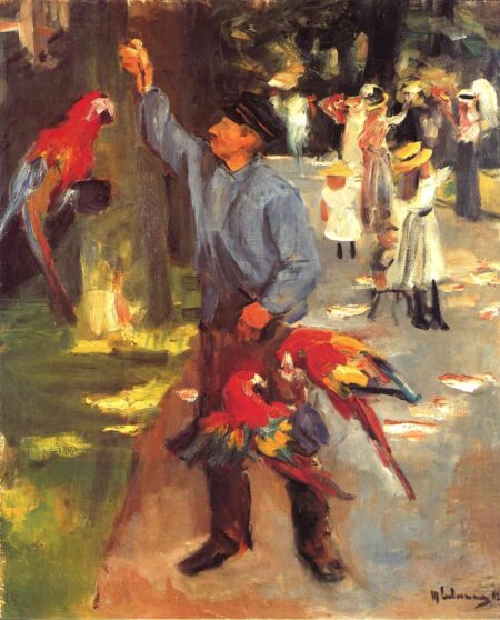 L’homme perroquet – Max Liebermann Max Liebermann