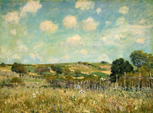 Le Pré – Alfred Sisley Alfred Sisley 85x75