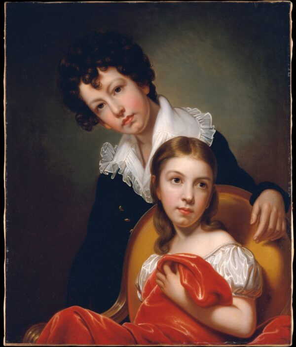 Michael Angelo et Emma Clara Peale, 1826 – Rembrandt Peale Rembrandt Peale 70x85