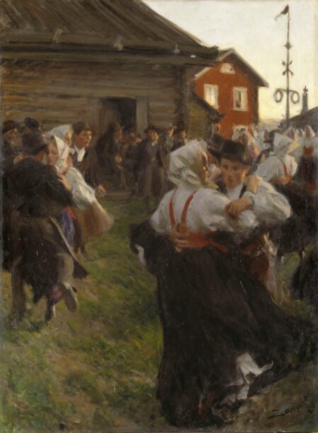 Danse du milieu de l’été, 1897 – Anders Zorn Anders Zorn