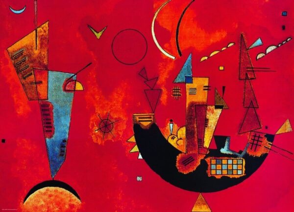 Pour et contre – Vassily Kandinsky Vassily Kandinsky 105x70