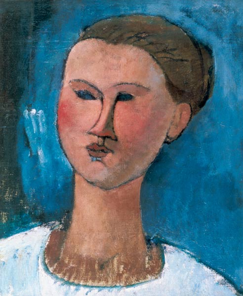 Portrait d’une femme jeune – Amedeo Modigliani Amedeo Modigliani 70x85