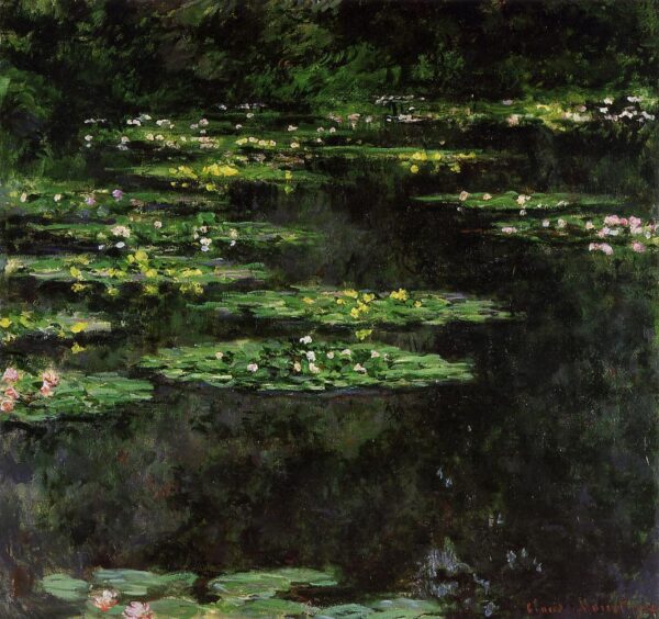 Les Nymphéas – Claude Monet Claude Monet 70x70