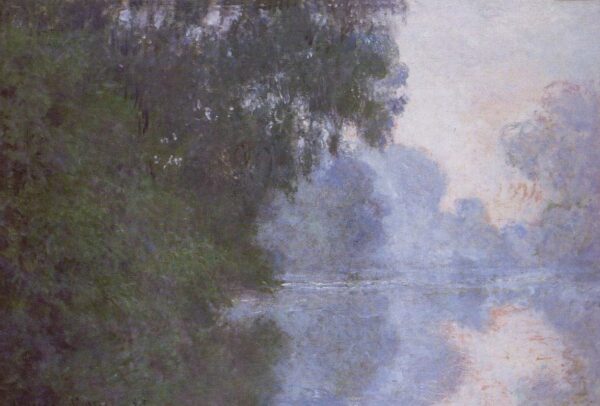 Matinée sur la Seine, effet de brume – Claude Monet Claude Monet 105x70