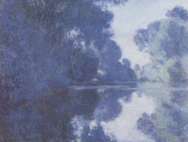 Matinée sur la Seine, près de Giverny de Claude Monet Claude Monet 85x75