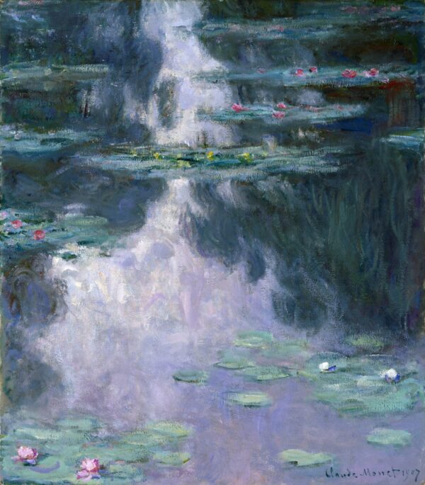 Les Nymphéas 1907 – Claude Monet Claude Monet 70x70