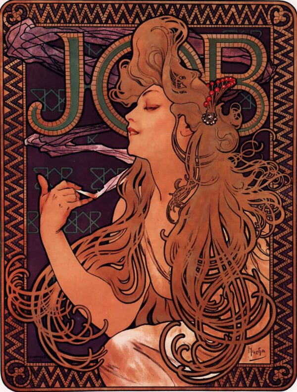 Emploi – Mucha Alphonse Mucha 70x85