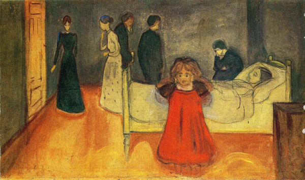 La mère morte – Edvard Munch Edvard Munch 120x70