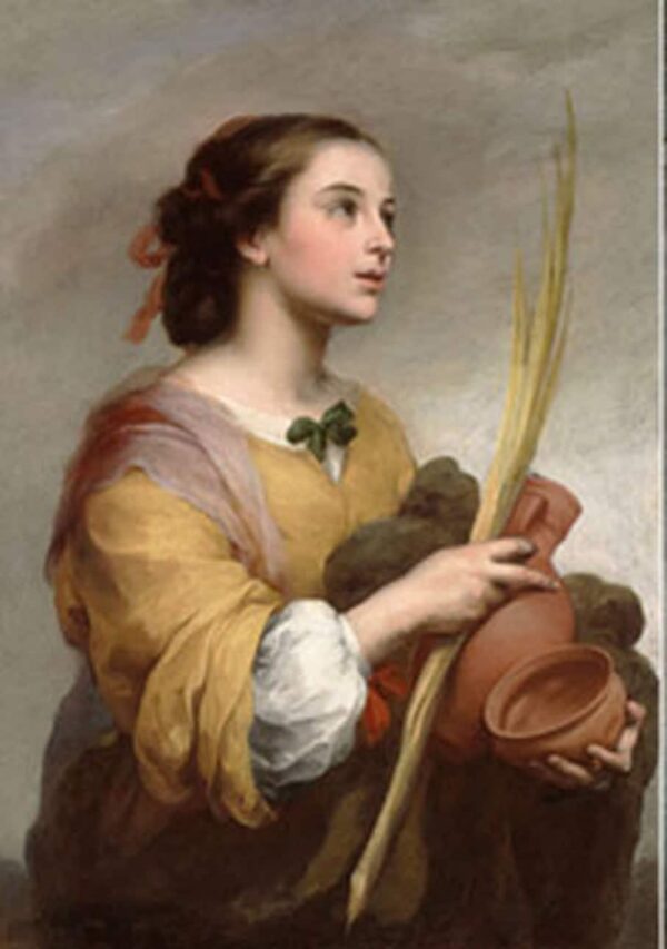 St. Justa – Bartolomé Esteban Murillo Bartolomé Esteban Murillo 70x105