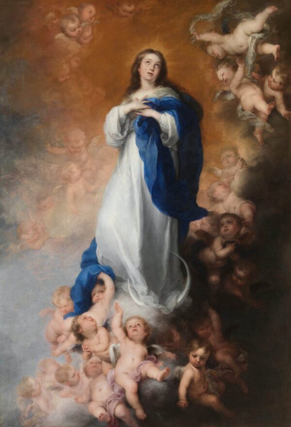 L’Immaculée Conception de Los Vénérables – Bartolomé Esteban Murillo Bartolomé Esteban Murillo 70x105