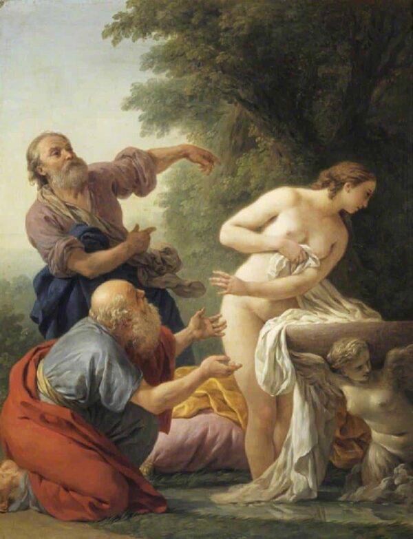 Susannah et les anciens – Louis Jean François Lagrenée Louis Jean François Lagrenée 70x85