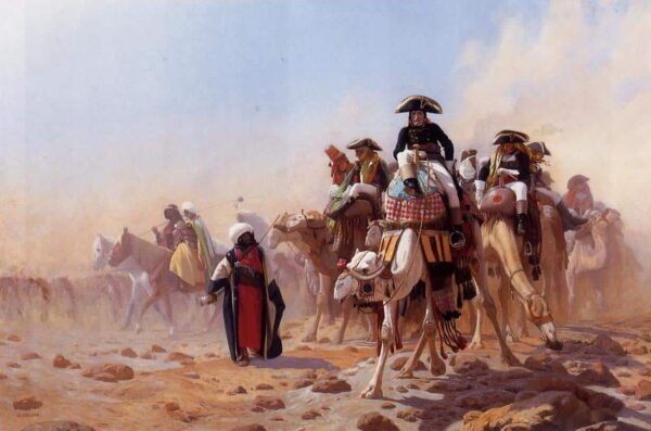 Napoléon pendant sa campagne en Égypte – Jean-Léon Gérôme Jean-Léon Gérôme 105x70