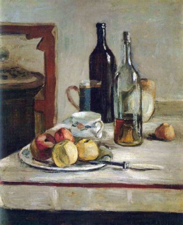 Nature morte avec deux bouteilles 1896 – Matisse Henri Matisse 70x85