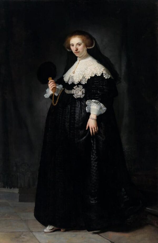 Oopjen Coppit (portrait de mariage) – Rembrandt van Rijn Rembrandt van Rijn 70x105