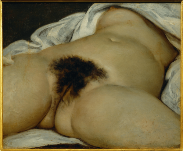 L’Origine du monde – Gustave Courbet Gustave Courbet 85x75