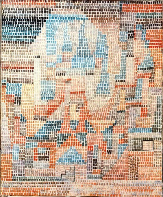 Ruines de Git – Paul klee Paul Klee 70x85