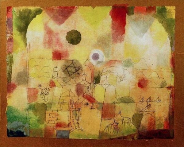 Paysage à imprégnation cosmique – Paul Klee Paul Klee 85x75