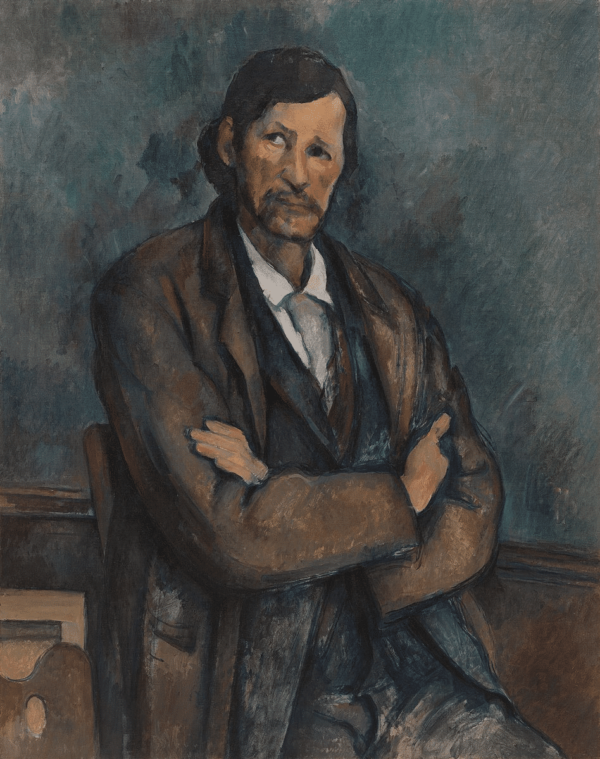 Homme aux bras croisés – Paul Cézanne Paul Cézanne 70x85