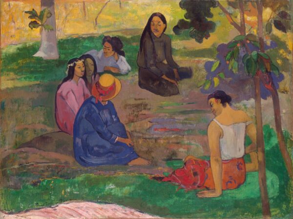 Conversation – Paul Gauguin Paul Gauguin 85x75