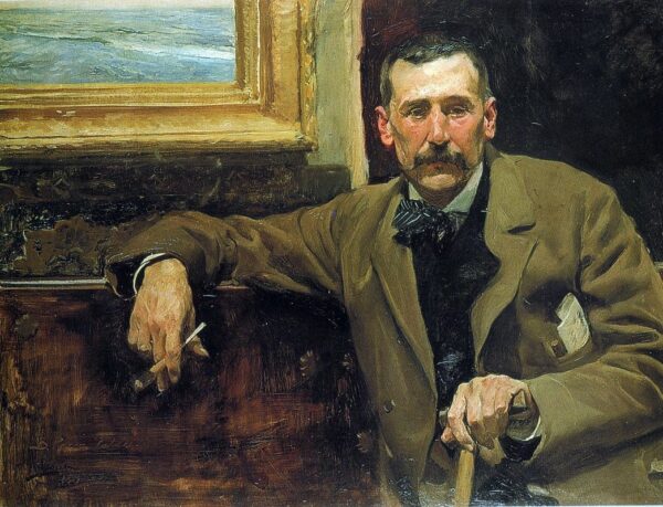 Portrait de Benito Pérez Galdos – Sorolla Joaquín Sorolla 85x75