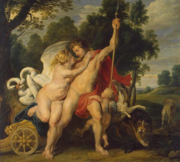 Vénus et Adonis – Peter Paul Rubens Peter Paul Rubens 70x70