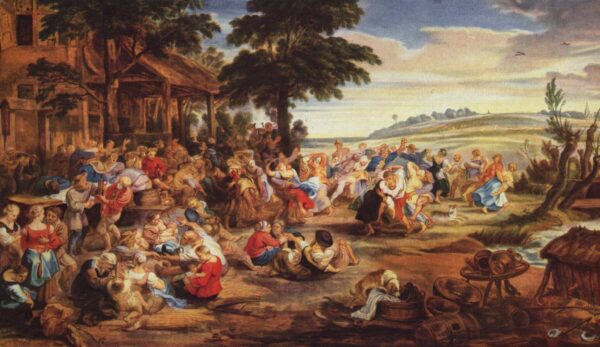 La Fête de village – Peter Paul Rubens Peter Paul Rubens 120x70