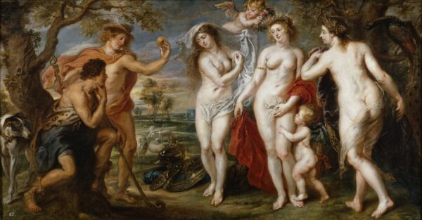 Le Jugement de Pâris – Peter Paul Rubens Peter Paul Rubens 140x70