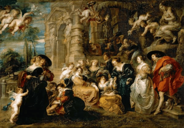 Le jardin d’amour – Peter Paul Rubens Peter Paul Rubens 105x70