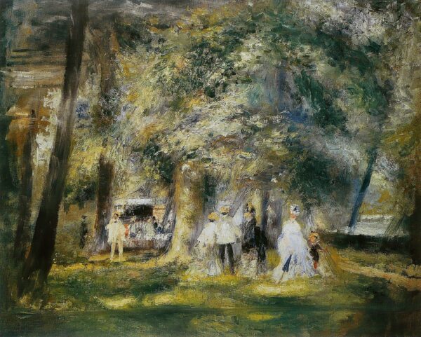 Dans le parc de Saint-Cloud – Pierre-Auguste Renoir Pierre-Auguste Renoir 85x75