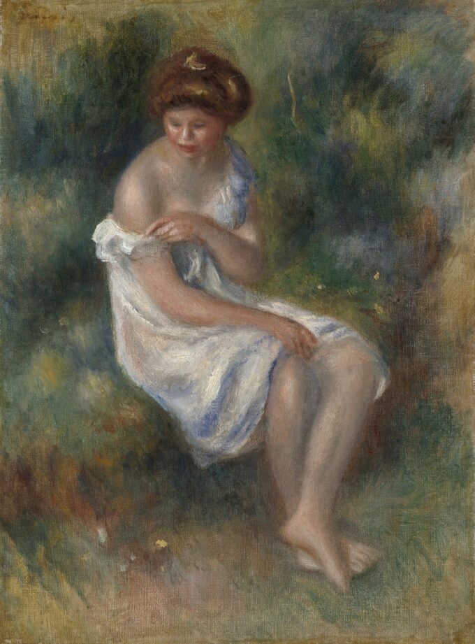 Baigneuse de Pierre – Auguste Renoir Pierre-Auguste Renoir