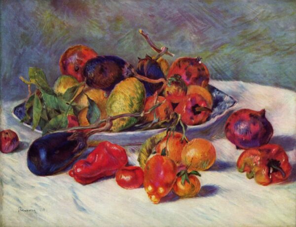 Fruits de la Méditerranée – Pierre-Auguste Renoir Pierre-Auguste Renoir 85x75