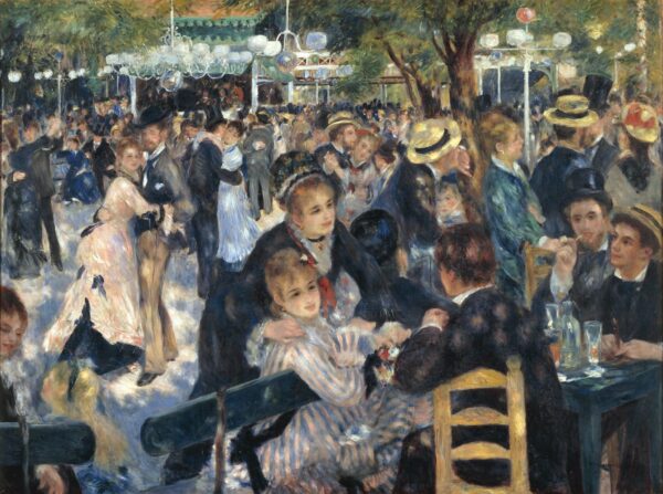 Le Bal du Moulin de la Galette – Pierre-Auguste Renoir Pierre-Auguste Renoir 85x75