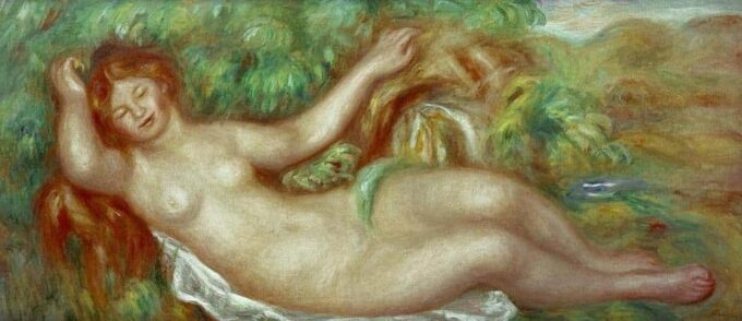 Auguste Renoir, Nu couché – Pierre-Auguste Renoir Pierre-Auguste Renoir