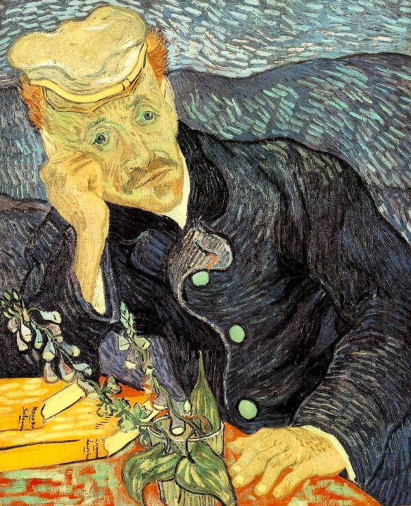 Portrait du docteur Gachet – Van Gogh Tableaux Populaires 70x85