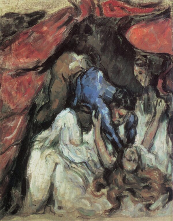 La femme étranglée – Paul Cézanne Paul Cézanne 70x85