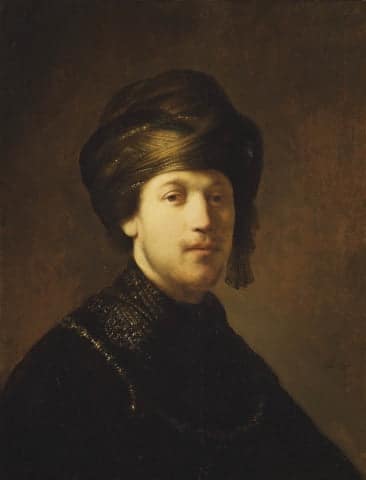 Jeune Oriental – Rembrandt van Rijn Rembrandt van Rijn 70x85