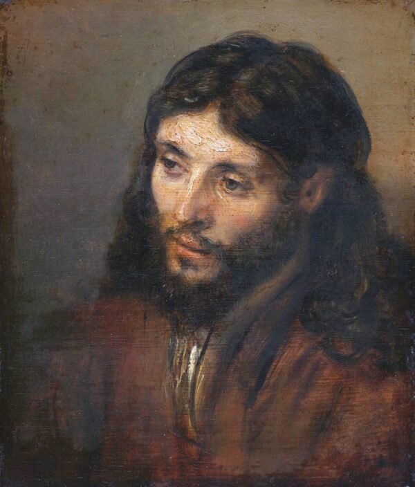 Tête du Christ – Rembrandt van Rijn Rembrandt van Rijn 70x85