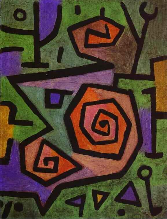 Roses héroïques – Paul Klee Paul Klee 70x85