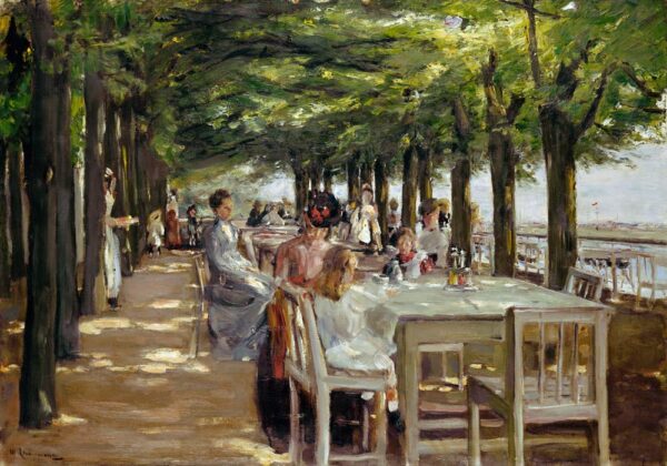 Restaurant Jacob à Nienstedten sur Elbe – Max Liebermann Max Liebermann 105x70